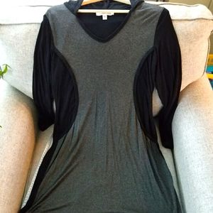 Karen Kane casual hoodie dress sz M